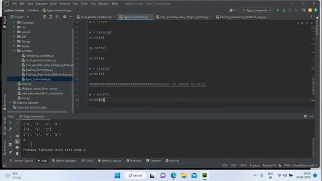 Day12 Type Conversion in Python || Byte Object Vs String Object in Python смотреть онлайн