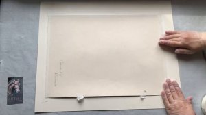 Оформление картины в раму с паспарту.