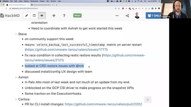Velero Community Meeting/Open Discussion - Jan 21, 2020 смотреть онлайн