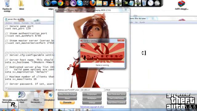 Call of Duty Modern Warfare 3 Dedicated Server Comandos Basicos TeknoGods смотреть онлайн