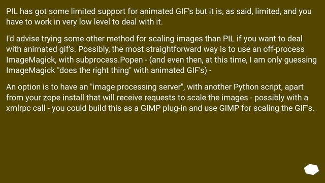 How do you scale an animated GIF image in PIL and preserve the animation смотреть онлайн