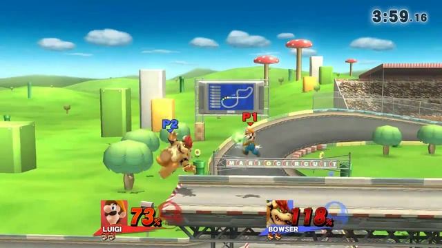 For Glory: Luigi (DocShock) vs Bowser Redux смотреть онлайн