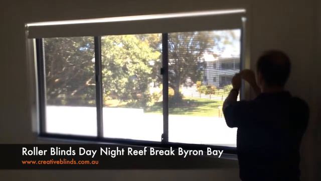 Creative Blinds and Awnings Roller Blinds Day Night Reef Break Byron Bay смотреть онлайн