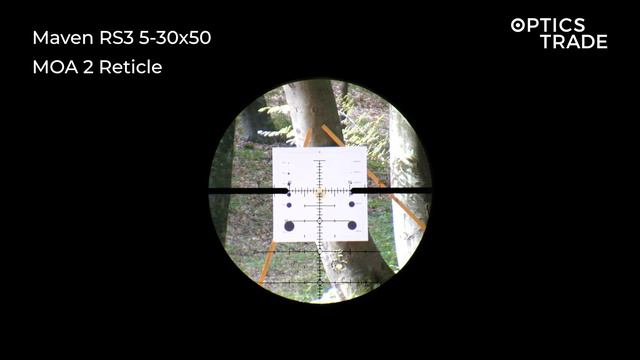 Maven RS3 5-30x50 Reticle MOA 2 | Optics Trade Reticle Subtensions смотреть онлайн
