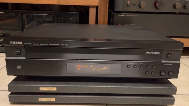 YAMAHA CDC-585 COMPACT DISC PLAYER CD CHANGER смотреть онлайн