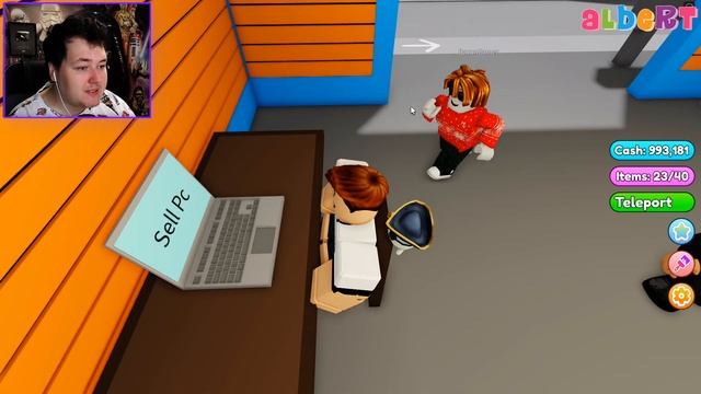 ПЕРВЫЕ ПРОБЛЕМЫ В СБОРКЕ ПК В РОБЛОКС! (Custom PC Tycoon Roblox) | Роблоксер Альберт смотреть онлайн