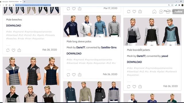 TOP 3 CLOTHING SITES FOR MALE CC // SIMS 3 (2020) смотреть онлайн