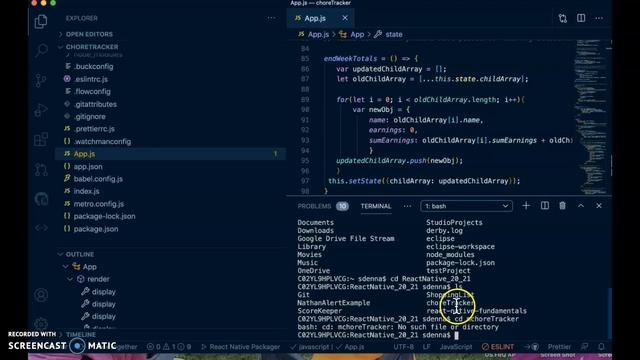M448: React Native VS Code - using simulator смотреть онлайн