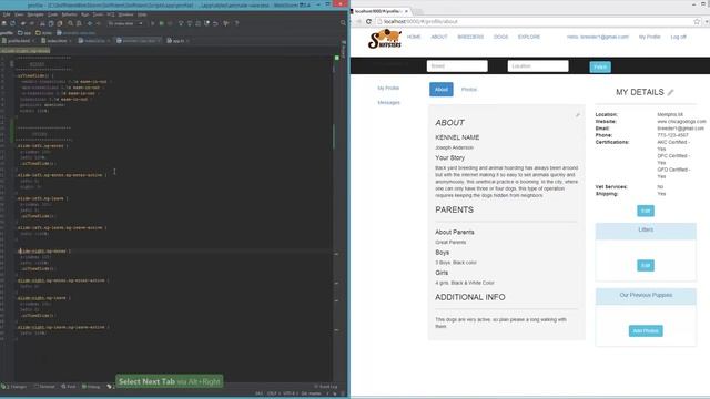 AngularJs Tutorial 101. Directional Sliding Animation with Angular Ui Router смотреть онлайн