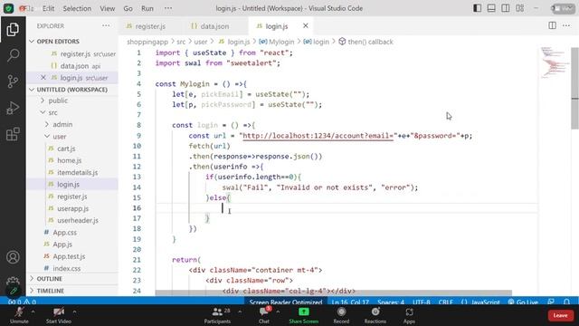 React project class-2.2 (11/06/2023) смотреть онлайн