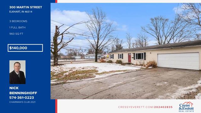 300 Martin Street Elkhart, IN Homes for Sale | cressyeverett.com смотреть онлайн