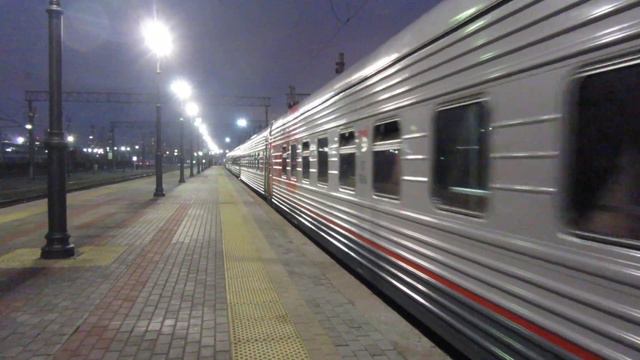 Отправление ЭП20-059 с поездом№107М Москва-Брянск со станции Москва-Киевская 1.11.2018 смотреть онлайн