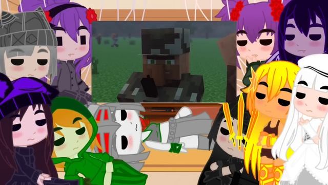Mob Talker React To VILLAGER NEWS: WAR! (Animation) by Element Animation смотреть онлайн