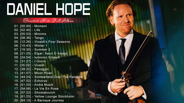 Daniel Hope Greatest Hits Full Album   Best Songs Of Daniel Hope   Melhores Canções De Daniel Hope