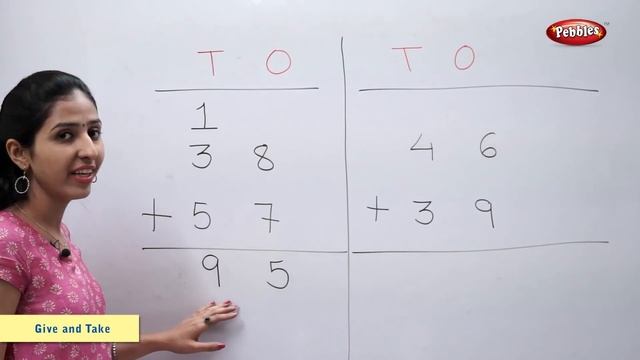 Addition of Numbers with Carrying | Maths For Class 2 | Maths Basics For CBSE Children смотреть онлайн