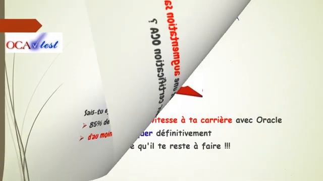 Pourquoi passer la certification Oracle OCA смотреть онлайн
