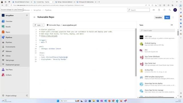 Shift-Left and Secure Your Code Using Microsoft Defender for DevOps смотреть онлайн
