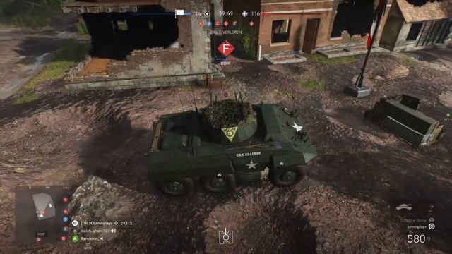 Battlefield V Gameplay M8-Greyhound !! festgefahren !! смотреть онлайн