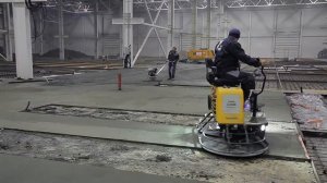 Устройство топинговых бетонных полов