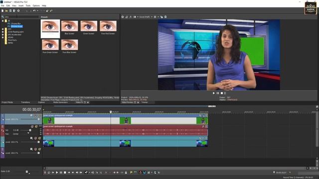 Green Screen Video Production in VEGAS Pro | VEGAS Pro Tutorial | #vegaspro #tutorial смотреть онлайн
