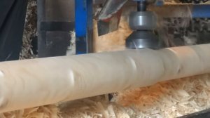 Оцилиндровочный станок Кедр. Работа в реальных условиях