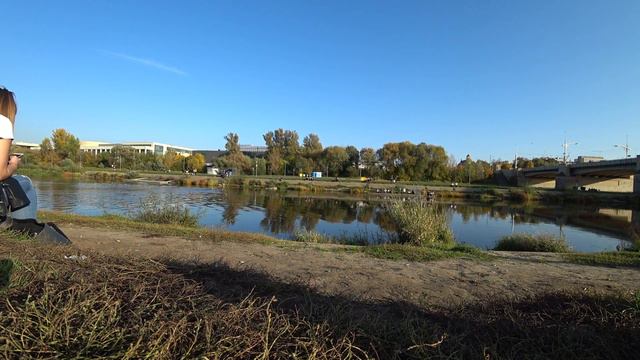 Swimming In Warta River In Poznan - Pływanie W Warcie W Poznaniu - 14 October 2019