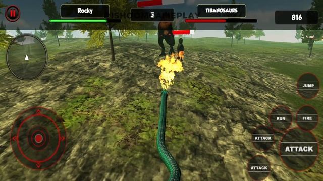 Angry Anaconda vs Dinosaur Simulator 2019 Gameplay Android/iOS #2 @Davesanimalsimulator Dishoomgpyt смотреть онлайн