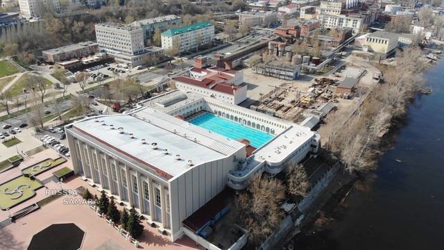 Набережная в ожидании половодья / Самара / big water / Russia смотреть онлайн