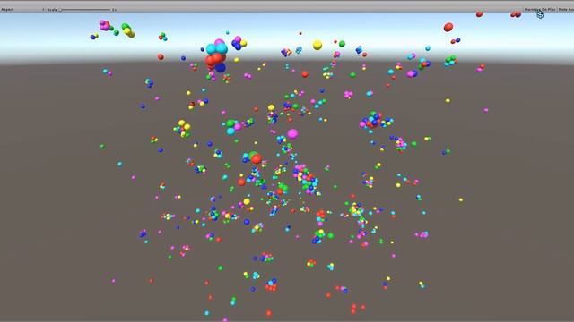 Unity3D The law of universal gravitation смотреть онлайн