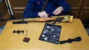 VozWooden распаковка AWM трезуре хунтер. Обзор от Сержанта Гвоздя.