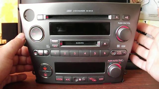 Магнитола Legacy/Outback USB AUX Дорестайл ПРУЛЬ смотреть онлайн