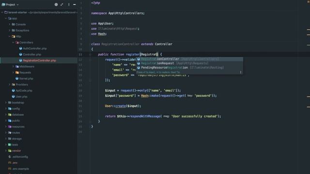 Laravel 7 - Using Form Request In Rest APIs || Laravel Tutorial смотреть онлайн