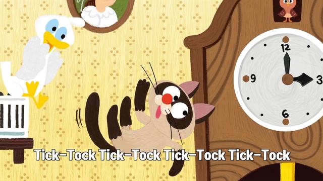 Hickory Dickory Dock l HoneyBook l 마더구스 l Mother Goose смотреть онлайн