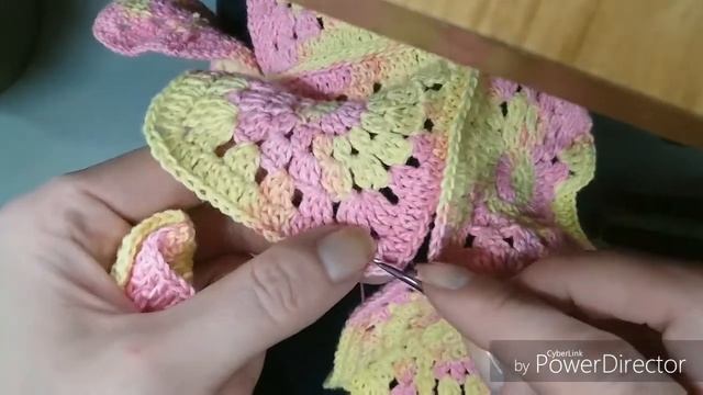 Соединяем элементы квадрата для наволочки смотреть онлайн