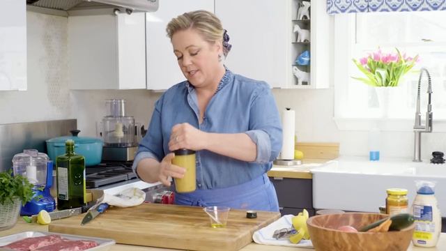 How To Make Our Make-Ahead Lemon-Garlic-Chive Vinaigrette | Julia At Home