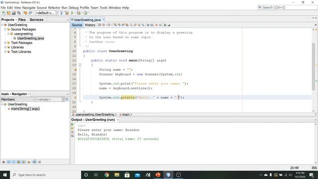 Reading Keyboard Input смотреть онлайн