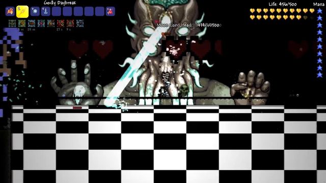 Terraria - Moon Lord Boss Expert Mode Guide with Melee смотреть онлайн
