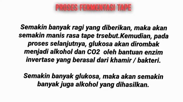 Praktikum Bioteknologi IPA Kelas 9 - Fermentasi Tape : Kelompok 3 Kelas 9.11 смотреть онлайн