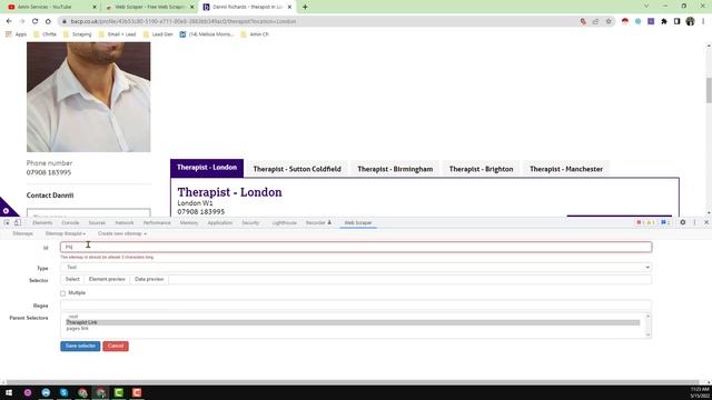 Scrape Multiple Web Pages by Using Google Chorme Web Scraper смотреть онлайн