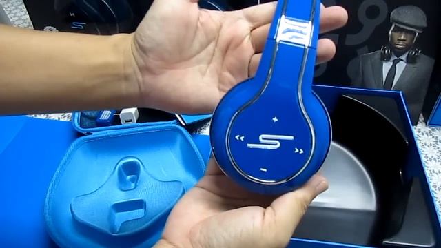 Limited Edition SMS Audio Sync by 50 Cent Wireless Headphone in Dark Blue смотреть онлайн
