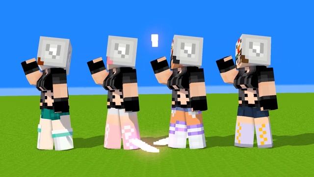 poi poi darling ohayo cute firewoman aphmau and friends - minecraft animation #shorts смотреть онлайн
