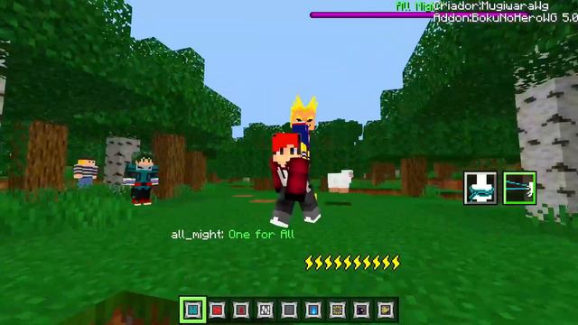 El MEJOR MOD DE MY HERO ACADEMIA PARA MINECRAFT PE 1.19 | Addon смотреть онлайн