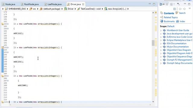 Java application to build and search a B-Tree смотреть онлайн