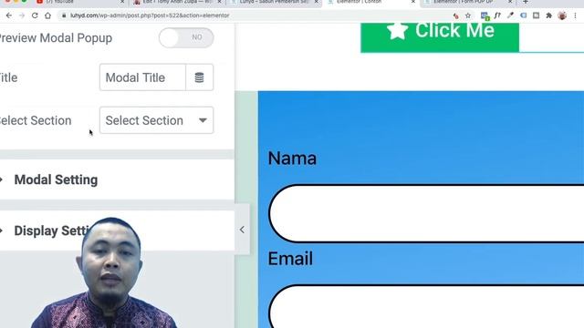 Cara Membuat Button Popup Elementor Elementor Button Popup Form смотреть онлайн