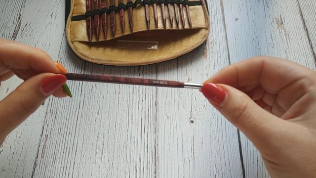 Обзор набора деревянных кубических спиц. Спицы Knitpro.