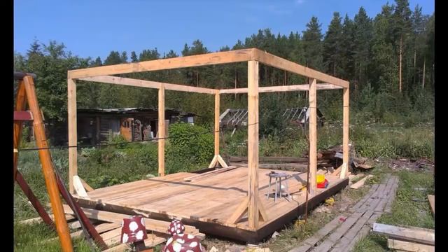 Как построить летнюю кухню (беседку) своими руками смотреть онлайн