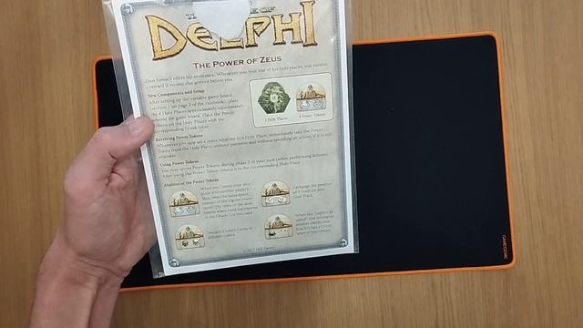 The Oracle of Delphi: The Power of Zeus promo how to play * AmassGames* medium new unpunched sealed смотреть онлайн