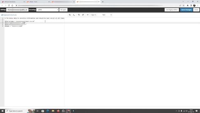 #4 Configuring Environment File on Web Server to Protect Sensitive Database Connection Variables. смотреть онлайн