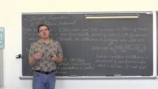 2 Proportions Pooled Hypothesis z-test & Confidence Intervals смотреть онлайн