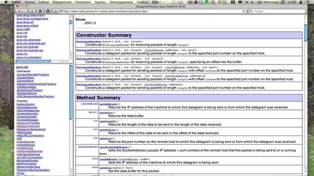Programmation réseau Client UDP en Java смотреть онлайн